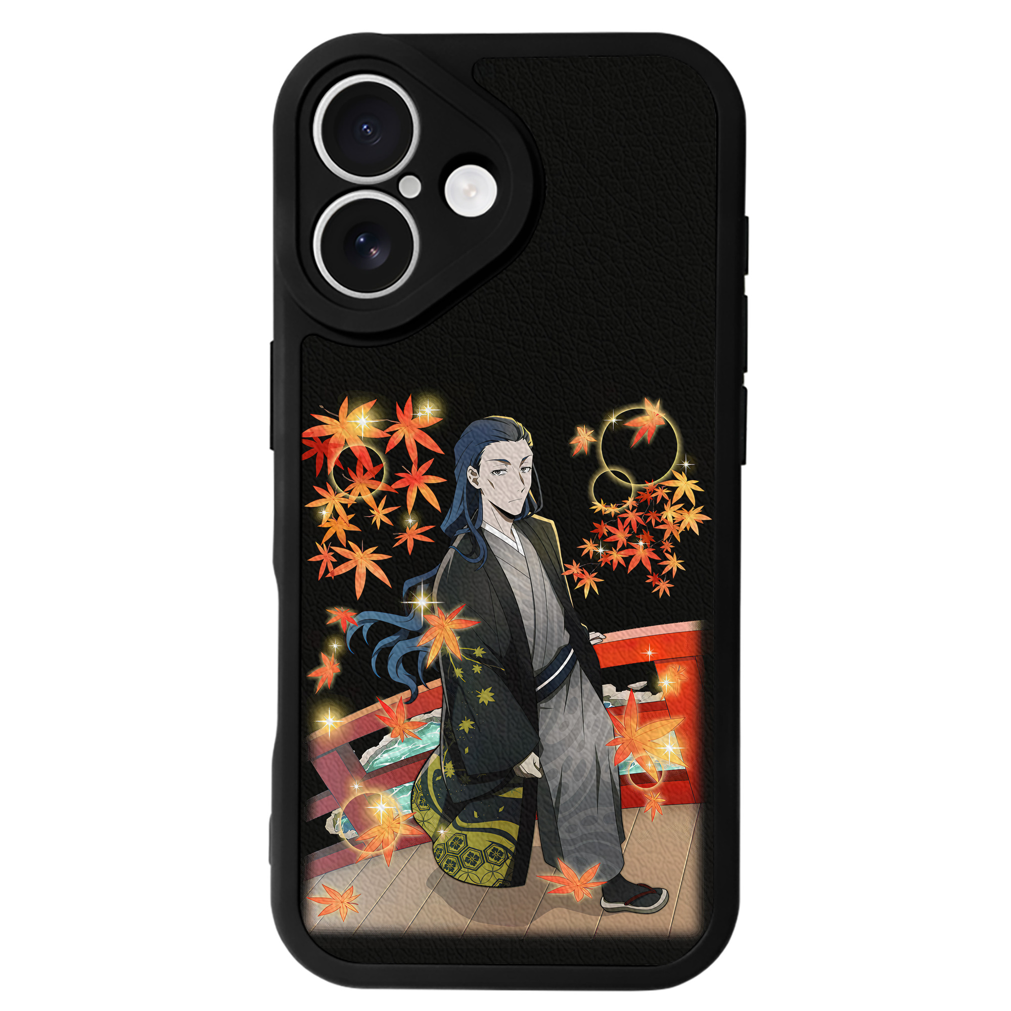 （画像用） 文豪ストレイドッグス Bungo Stray Dogs 【iPhone 16シリーズ対応】シリコンスマホケース（レザー調） 材質：シリコン